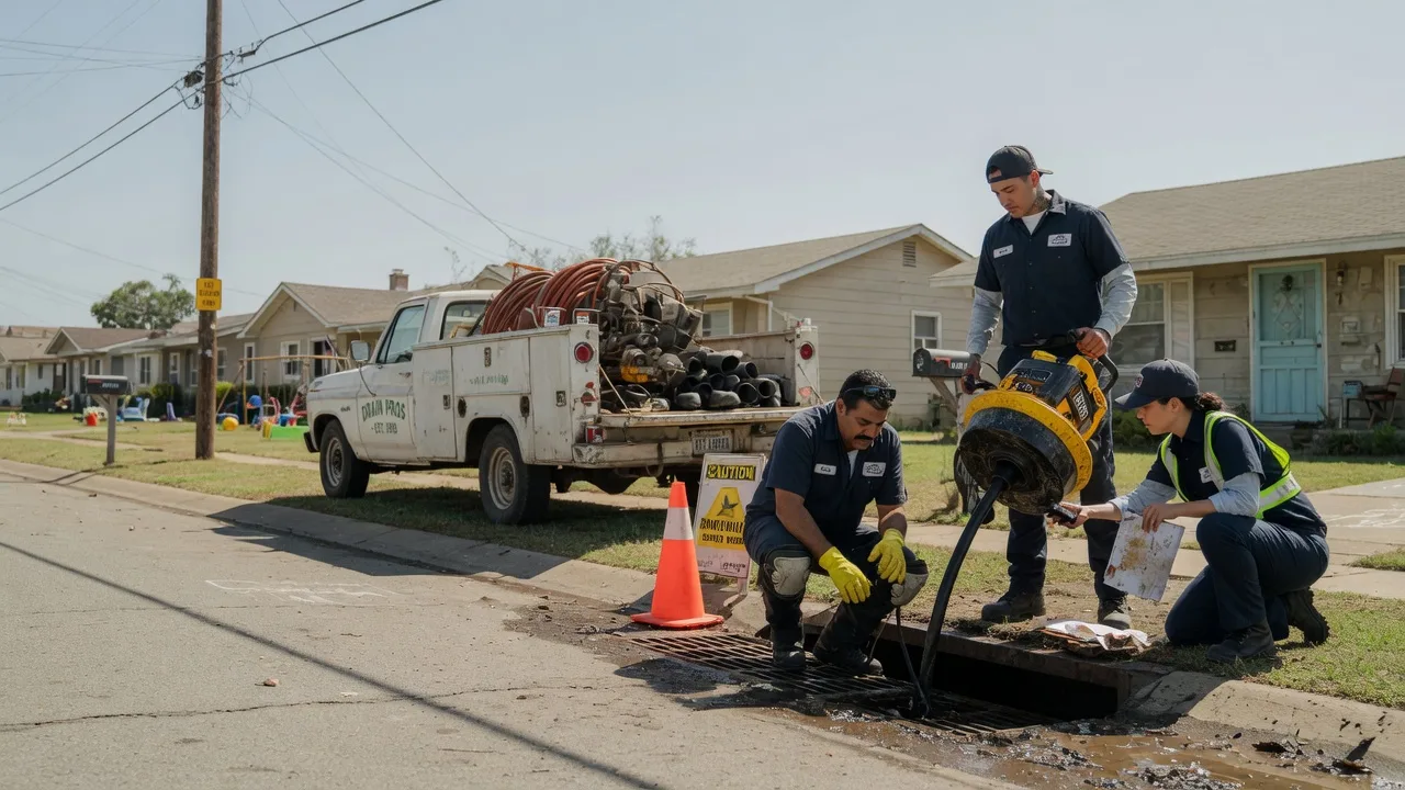Drain Cleaning in Leakey, TX near me